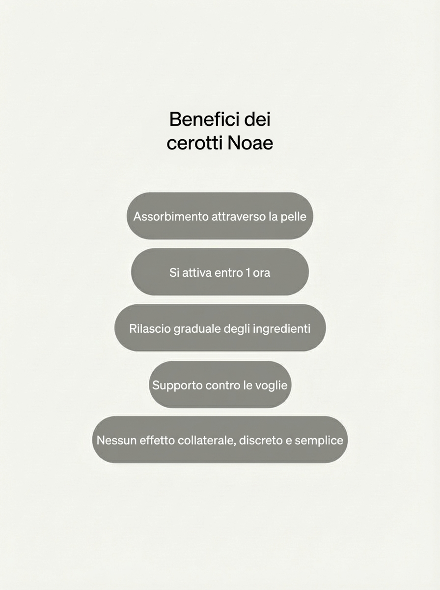 Patch per il Controllo della fame - Noea™